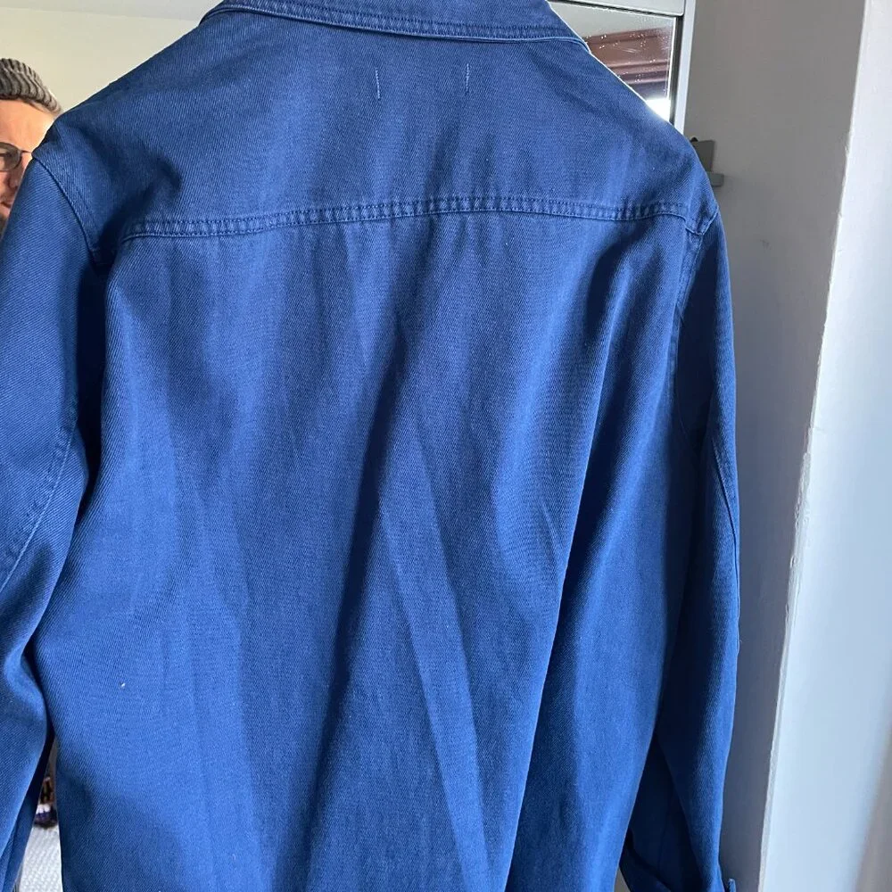 Alex Mill Blue Chore Coat Medium - Picture 3 of 4